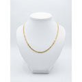 9ct Yellow Gold Flat Curb Chain 16" 10276