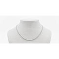 9ct White Gold Spiga 18" Chain 10278
