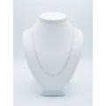 9ct White Gold 20" Fine Box Chain 13081