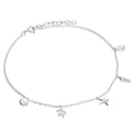 Sterling Silver Under the Sea Anklet 1917