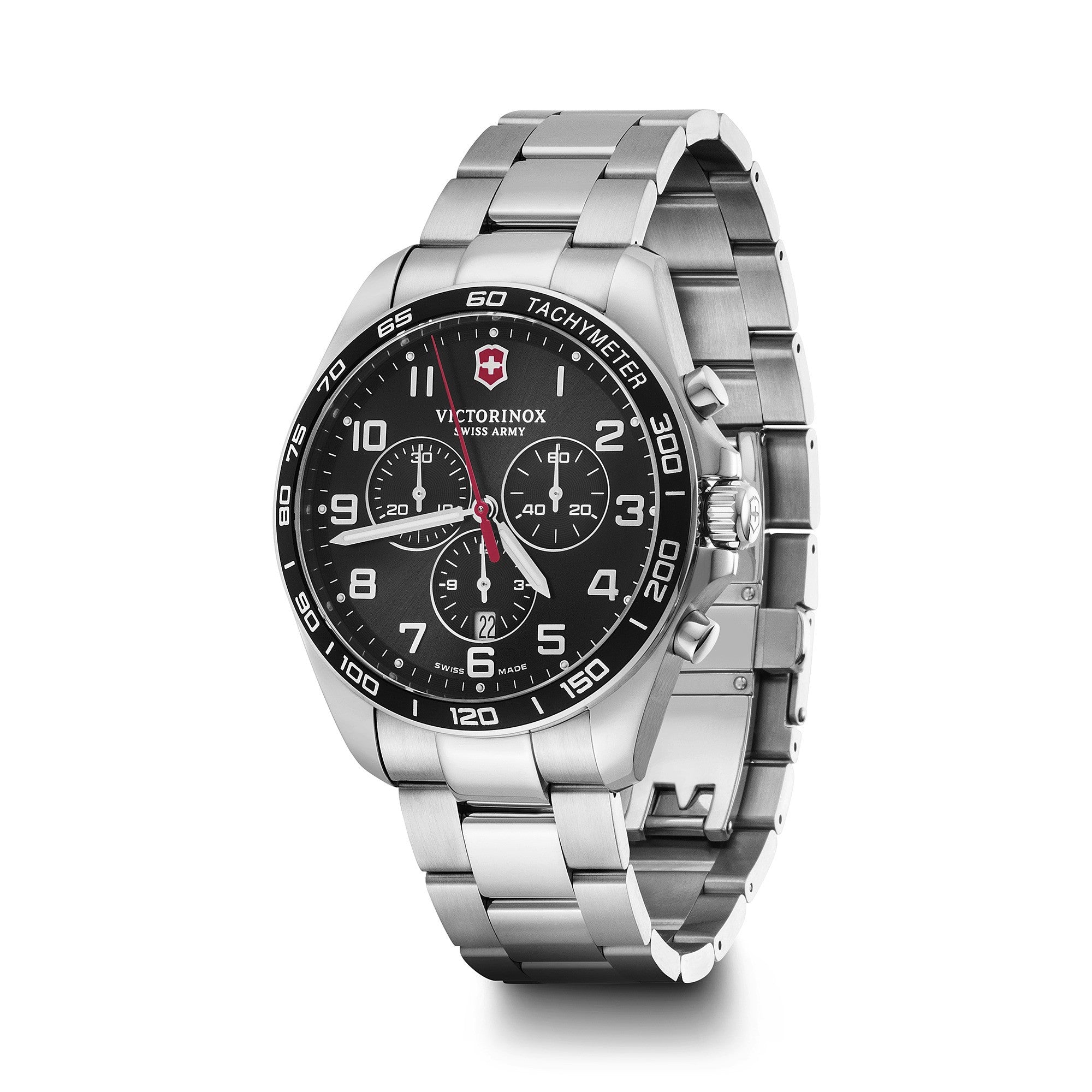 Victorinox FieldForce Quartz Chronograph Steel & Aluminum Watch 241899