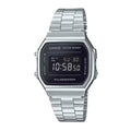 Casio Vintage Retro Digital Stainless Steel Strap Watch A163WEM-1EF