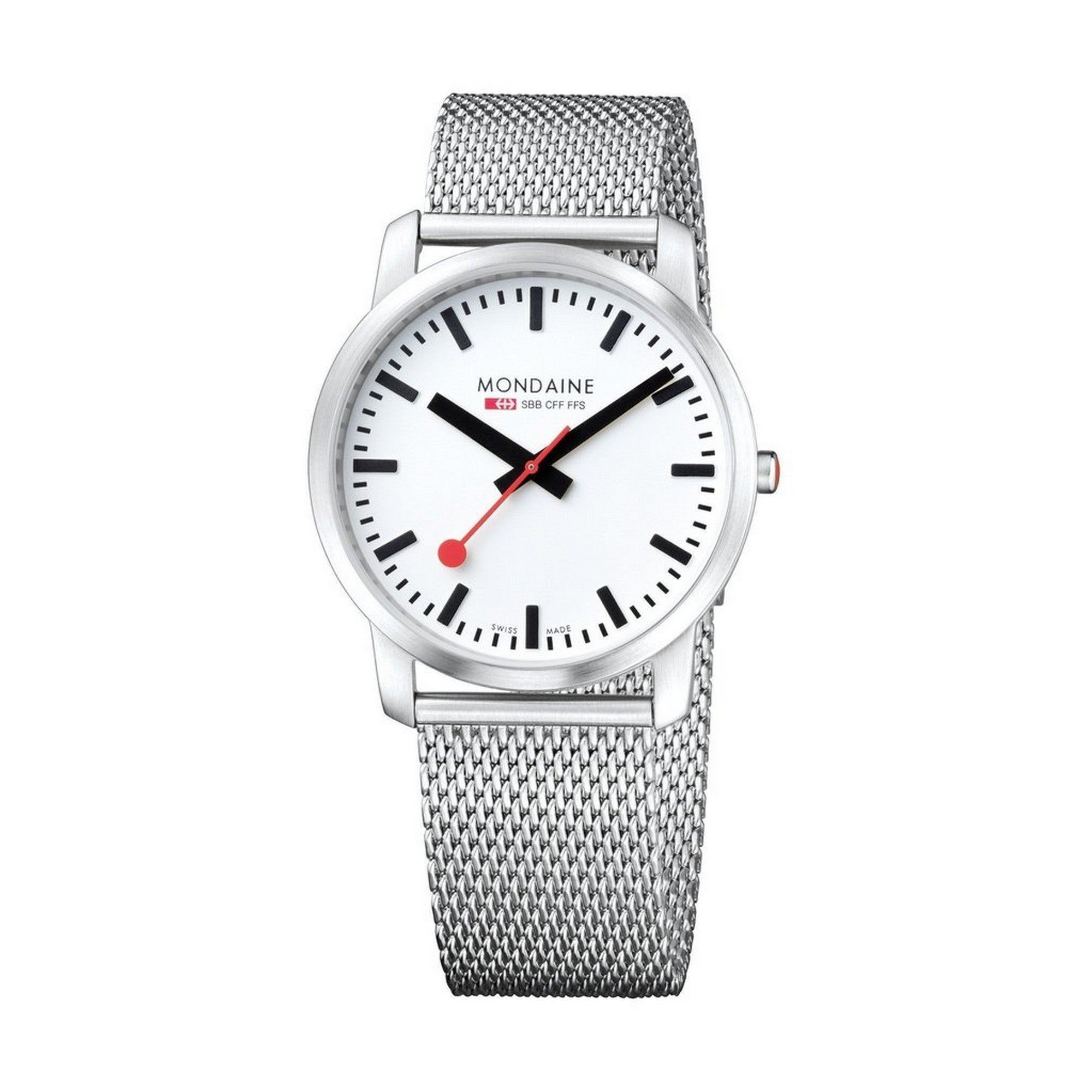 Mondaine Simply Elegant 41mm Stainless Steel Watch A638.30350.16SBM