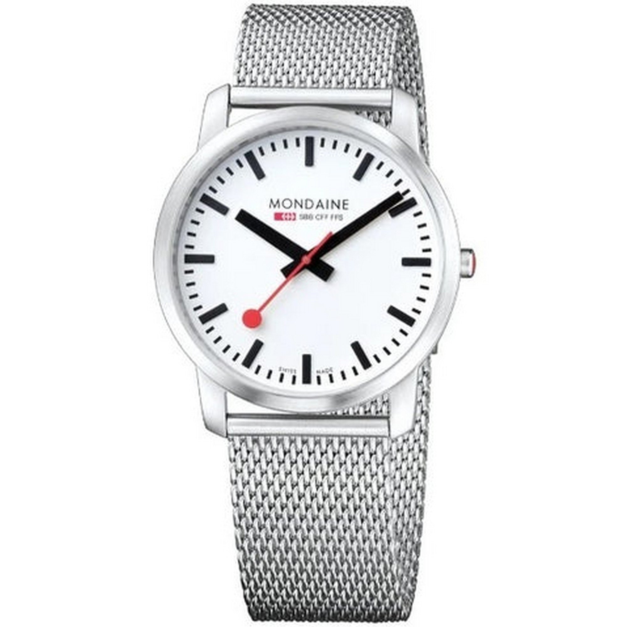 Simply Elegant 40 mm (Stainless Steel Mesh) Watch A638.30350.16SBZ