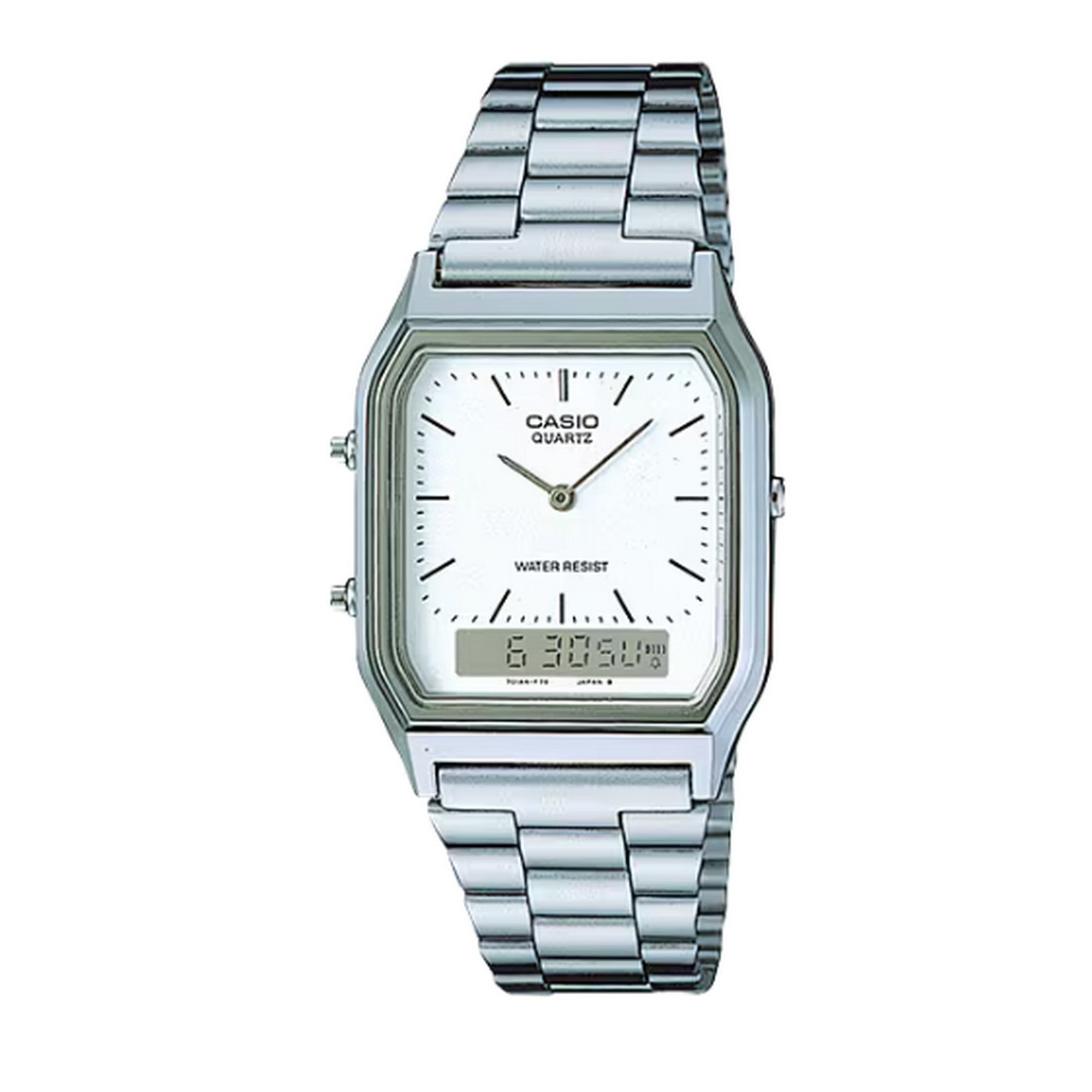 Casio Unisex Classic Vintage Dual-Display Watch AQ-230A-7DMQYES