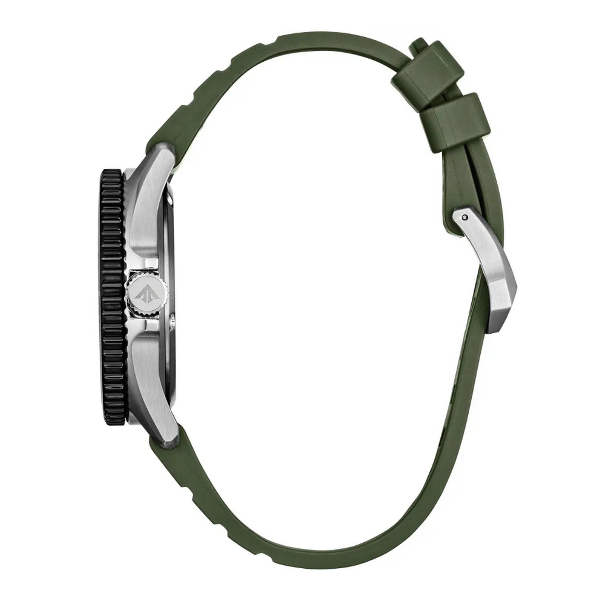 Citizen Gents Promaster Divers Eco-Drive Green Strap Watch BN0265-00A