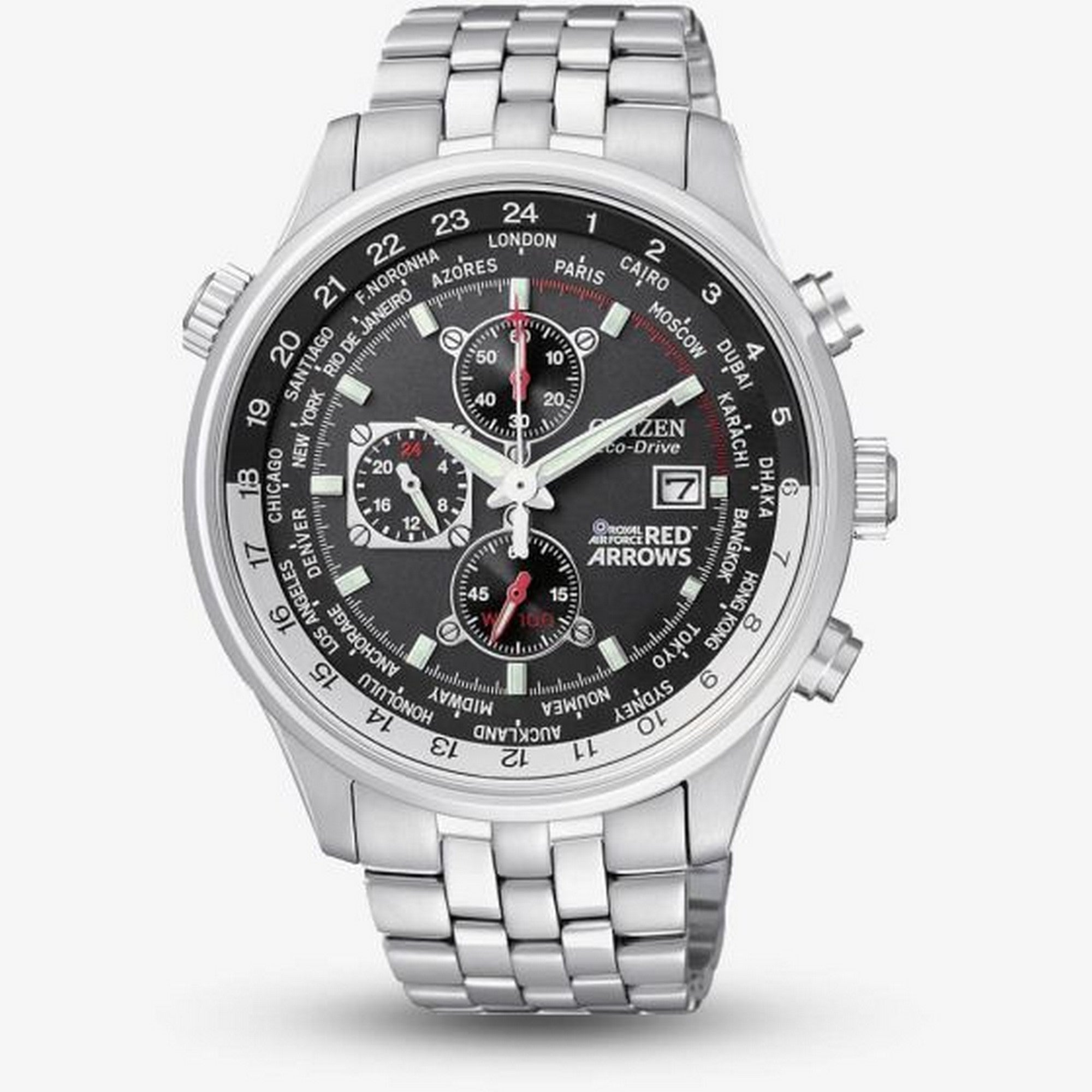Citizen Gents Chronograph Red Arrows Eco Drive Watch CA0080-54E