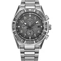 Citizen Gents Nighthawk Eco-Drive Chronograph Bracelet Strap Watch CA0890-54H