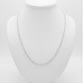 9ct White Gold 20" Belcher Chain 12736