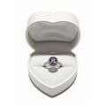 9ct White Gold Amethyst Ring DAR1444W