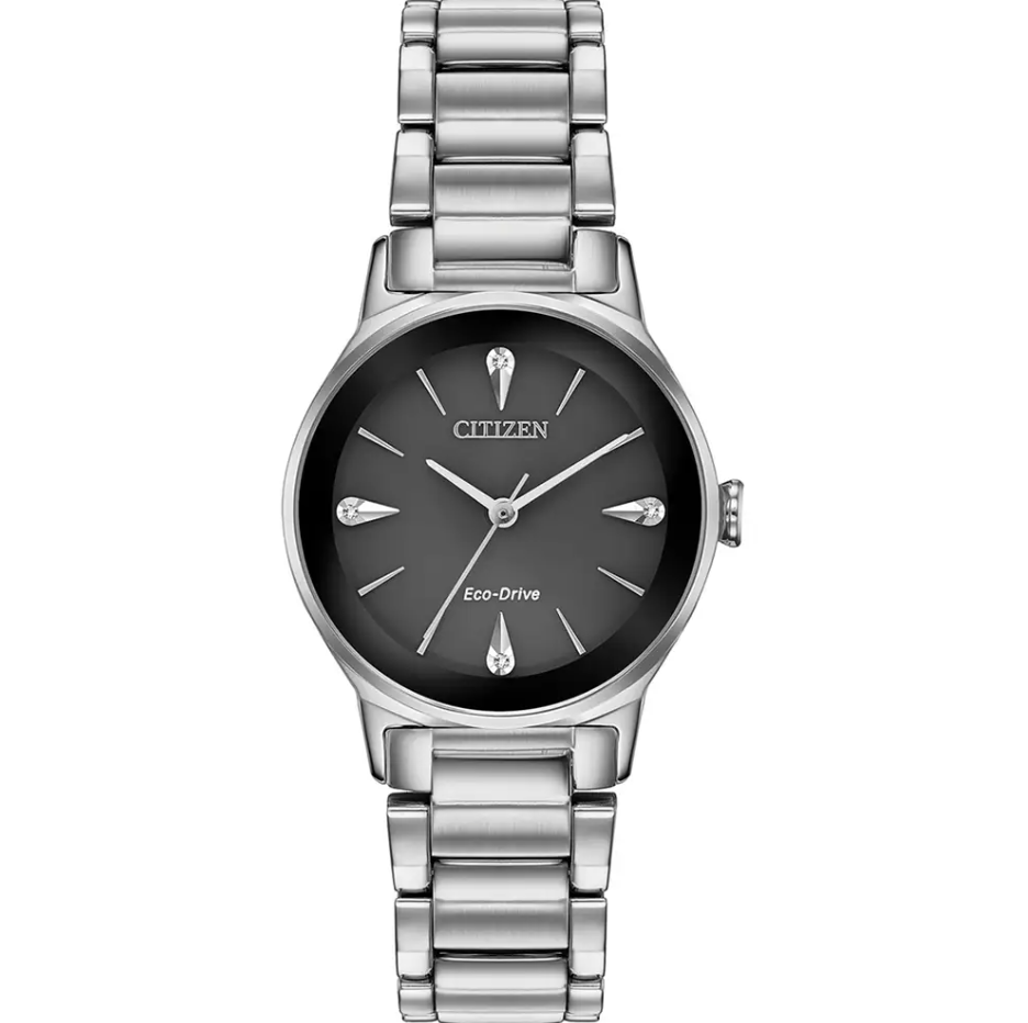 Citizen Ladies Eco-Drive Axiom Diamond Bracelet Watch EM0730-57E