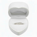 9ct White Gold 0.25cts Diamond Crossover Ring 12141
