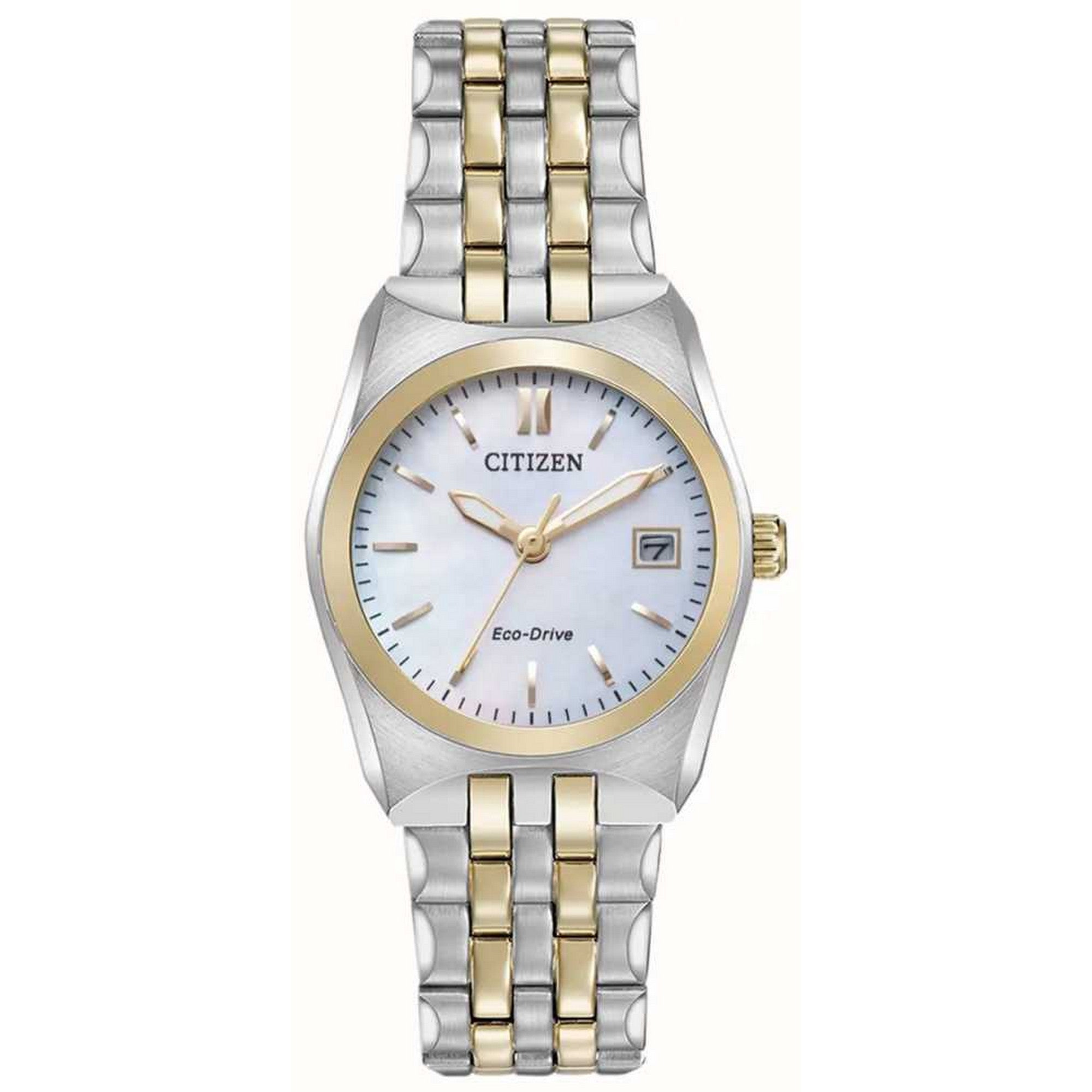 Citizen Ladies Eco Drive Corso White Dial Watch EW2296-58D