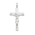 Silver Large Crucifix Pendant 12859