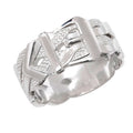 Silver Gents Buckle Ring 9224