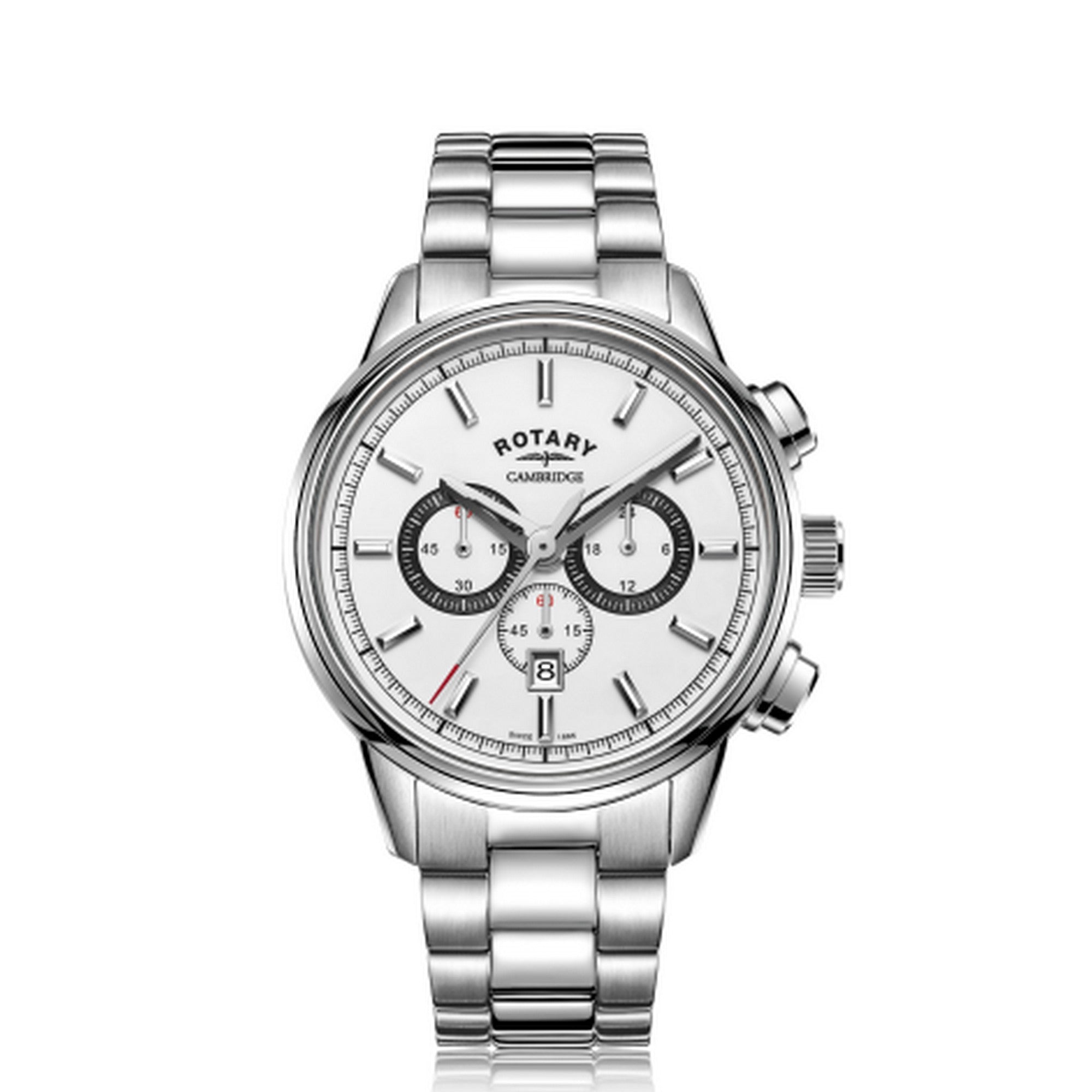 Rotary Cambridge Stainless Steel Bracelet Watch GB05395/02