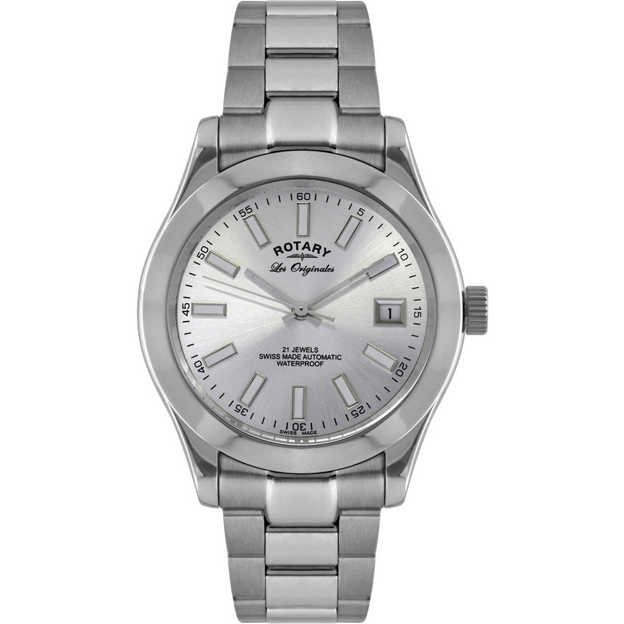 Gents Stainless Steel Rotary Automatic Date Watch GB08150/06