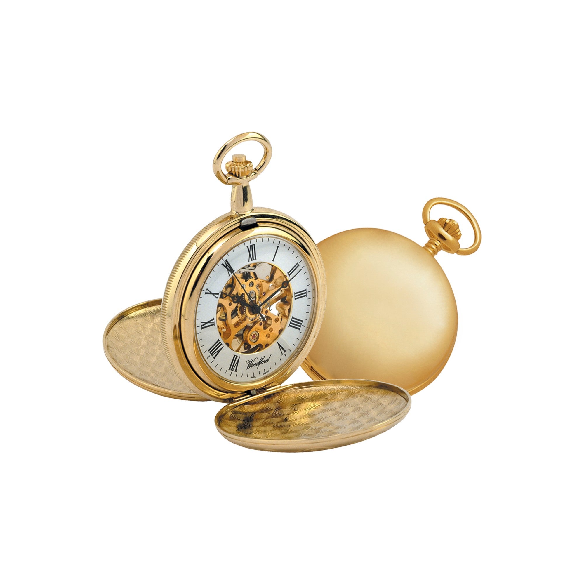Woodford Gents Gold Plated Pocket Watch 1063