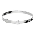 Silver Expandable Baby Butterfly Bangle 2147