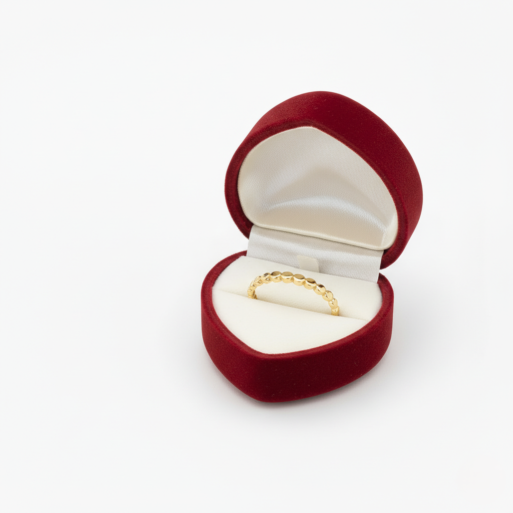 9ct Yellow Gold Plain Graduated-Circles Ring IB-1.81.0130