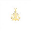 9ct Yellow Gold Lotus Pendant 4779