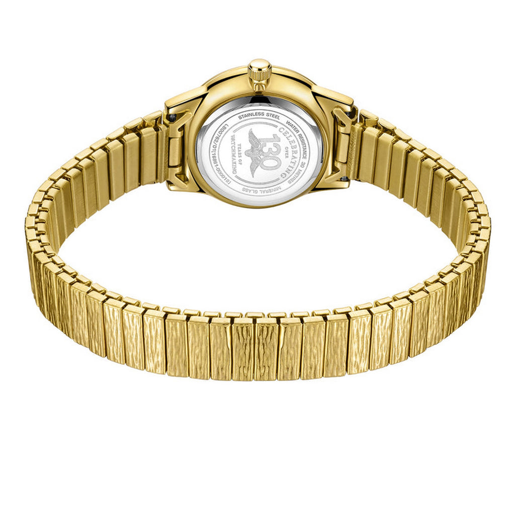 Rotary Ladies Heritage Altera S/Steel Gold Plated Expandable Watch LB00762/01