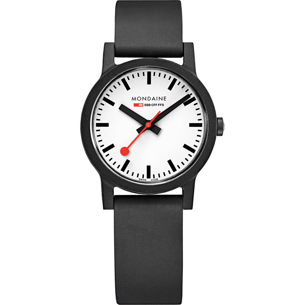 Mondaine Essence 32mm Vegan Sustainable Watch MS1.32110.RB