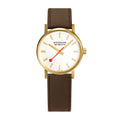 Mondaine 30mm Leather Strap Watch - MSE.30112.LG