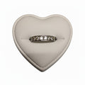 9ct White Gold Brilliant Cut Channel Set Diamond 1.02ct Half Eternity Ring 6470