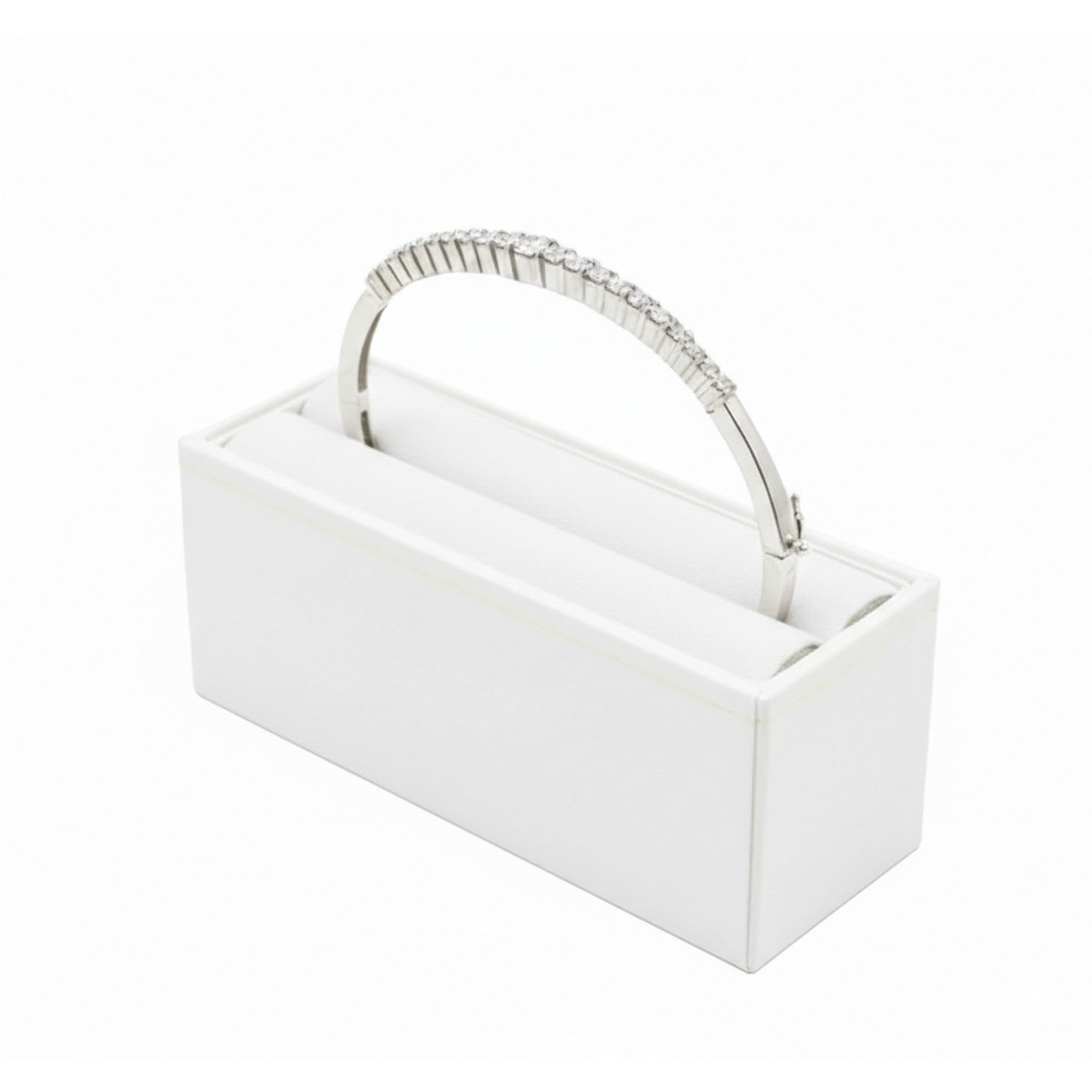 Sterling Silver CZ Bangle PN-NI135CZ