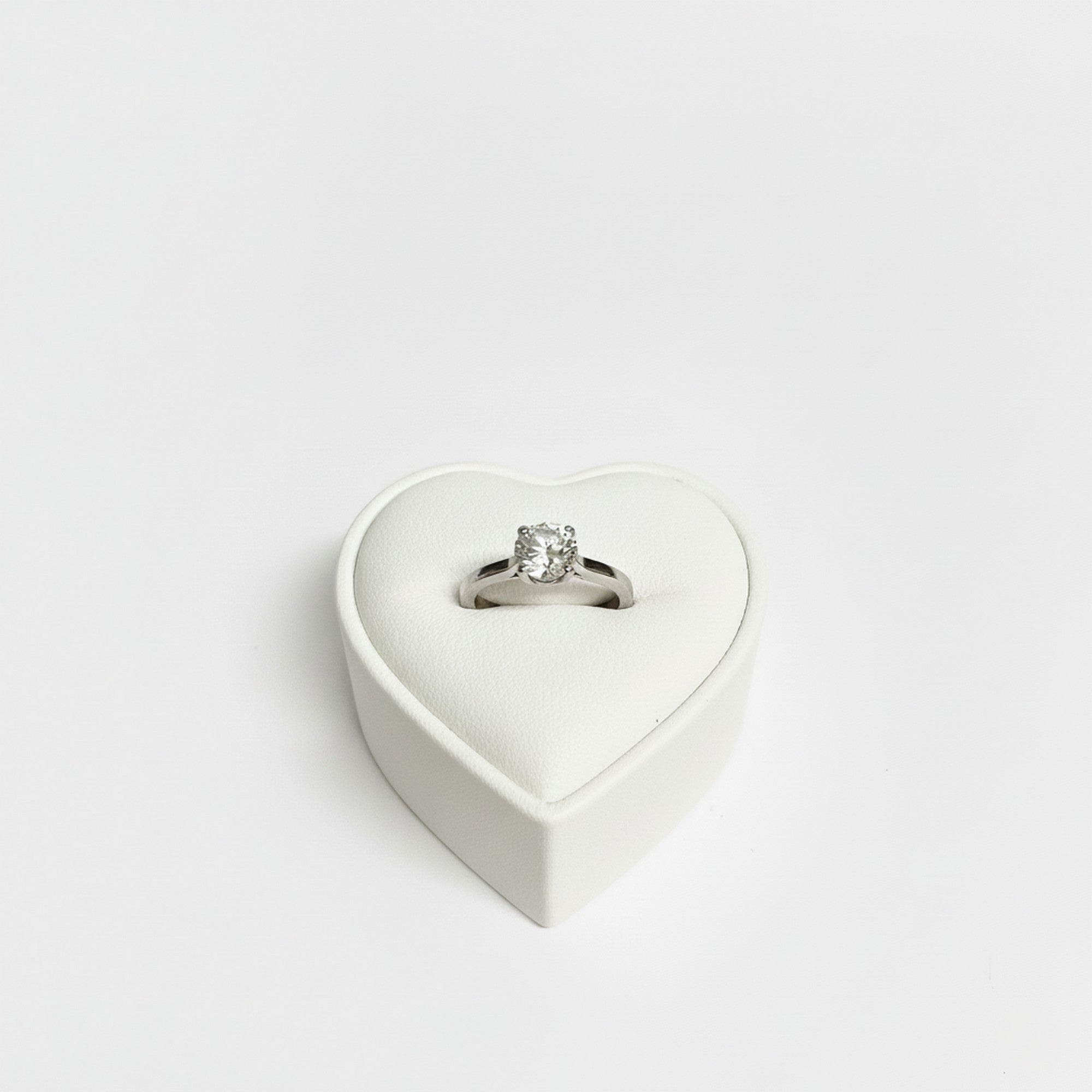 9ct White Gold Solitaire 1.14ct Diamond Ring PN-R13805WIT