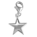 Silver Clip-On Star Charm 2460