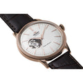 Orient Bambino 40.5mm Automatic Brown Leather Strap Watch RA-AG0001S10B