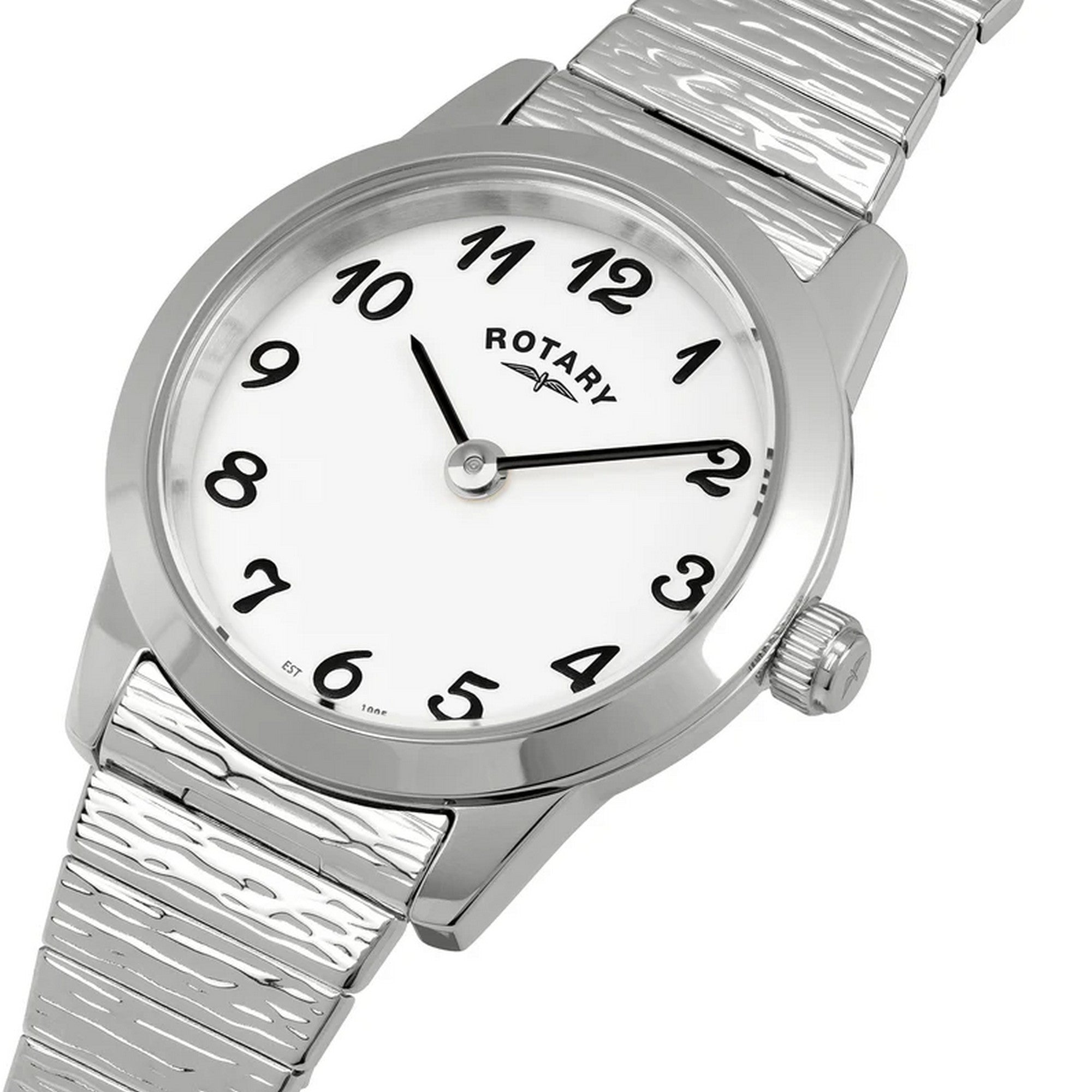 Rotary Ladies Heritage Altera S/Steel Expandable Watch RLB10029/01