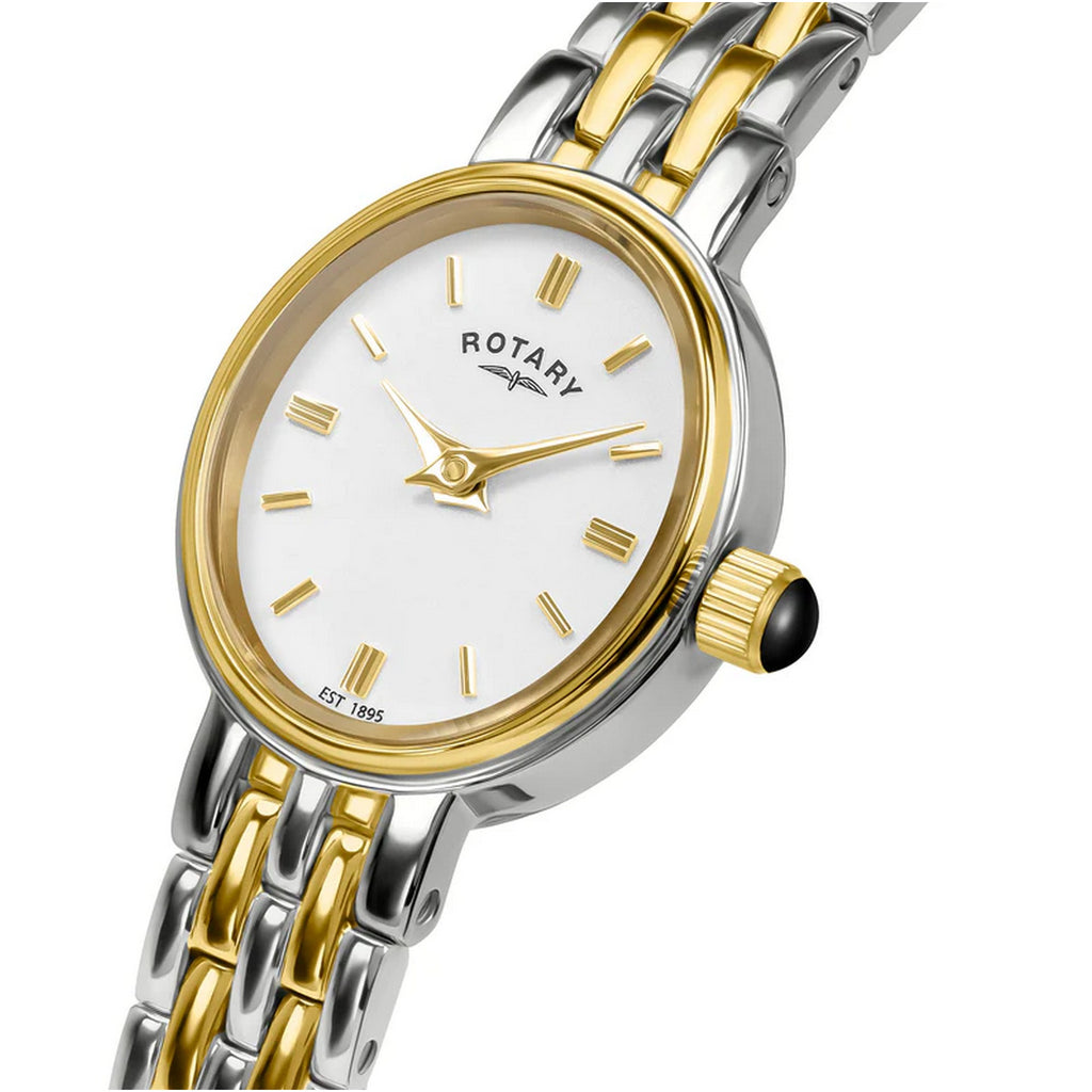 Rotary Ladies Cocktail S/Steel Two-Tone Watch - RLB10034/02