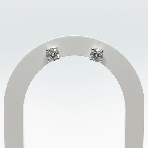 9ct White Gold 1.55ct Lab Grown Diamond Stud Earrings SE210091W