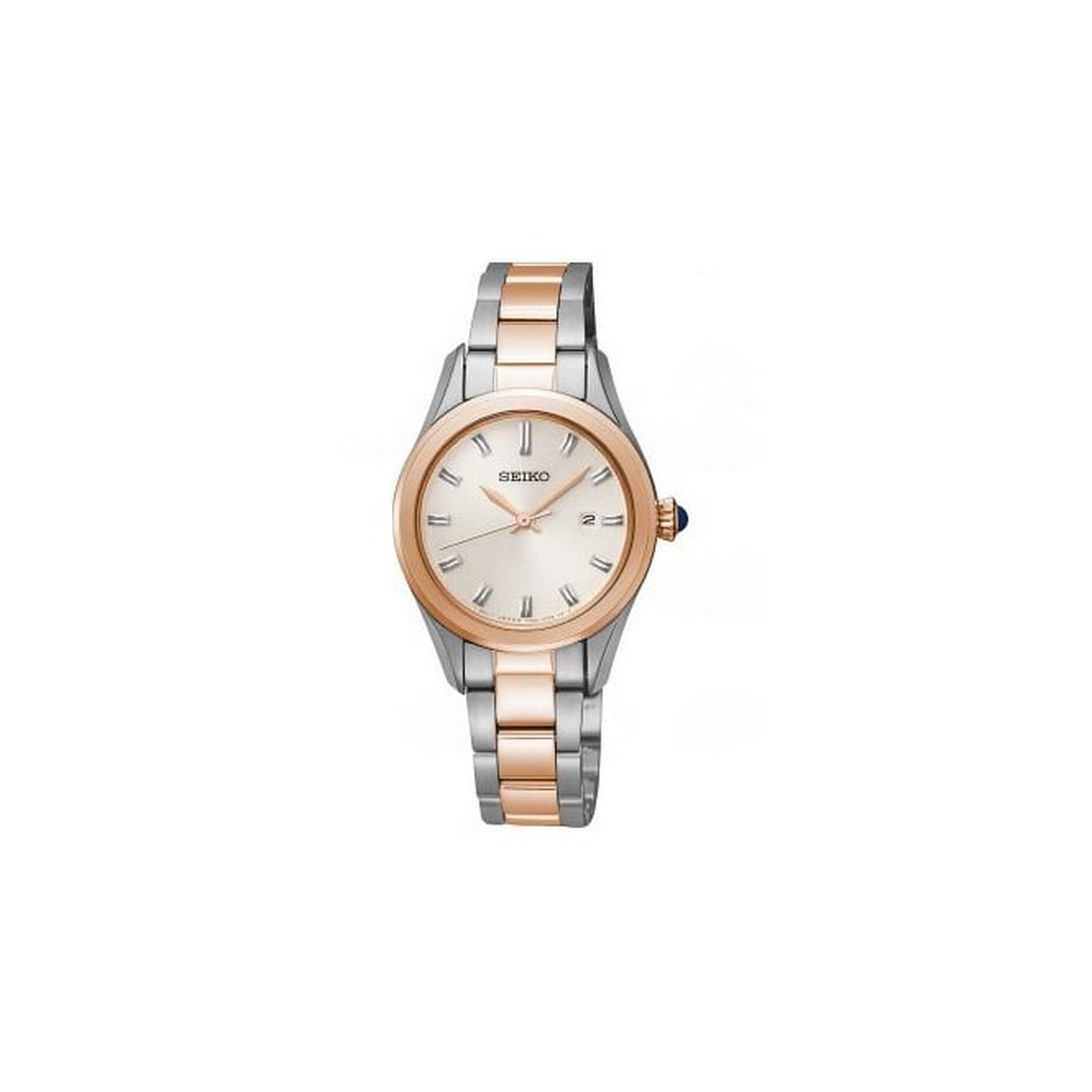 Seiko Ladies Classic Two Tone Watch SXDF68P1