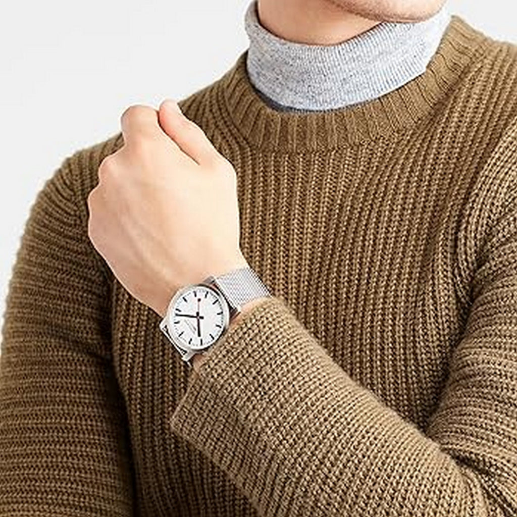 Simply Elegant 40 mm (Stainless Steel Mesh) Watch A638.30350.16SBZ