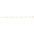 9ct Yellow Gold CZ Bracelet 8719