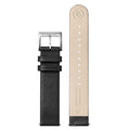 Mondaine 18mm Black Vegan Grape Leather Strap FG3118.20Q