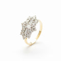 9ct Yellow Gold & Diamond 1.50ct Boat Ring RB14587A