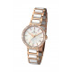 Accurist Ladies Rose Gold Plated Watch 8086