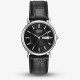 Gents Leather Strap Eco Drive Watch BM8240-03E