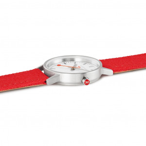 Mondaine Classic 30mm, Modern Red Watch A658.30323.17SBC 