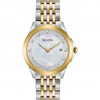 Bulova Gents Diamond Gallery Diamond Watch 98S161