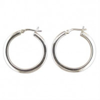 Silver Hoop Earrings CE-L8875