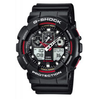 Casio G-Shock Black Resin Strap Watch GA-100-1A4ER