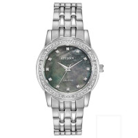 Citizen ladies Silhouette Crystal Eco-Drive Bracelet Watch EM0770-52Y