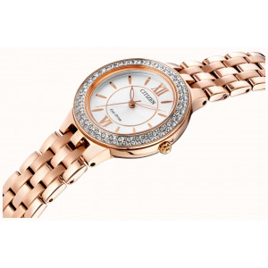 Citizen Ladies Eco-Drive Silhouette Crystal Watch FE2088-54A