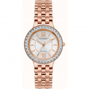 Citizen Ladies Eco-Drive Silhouette Crystal Watch FE2088-54A